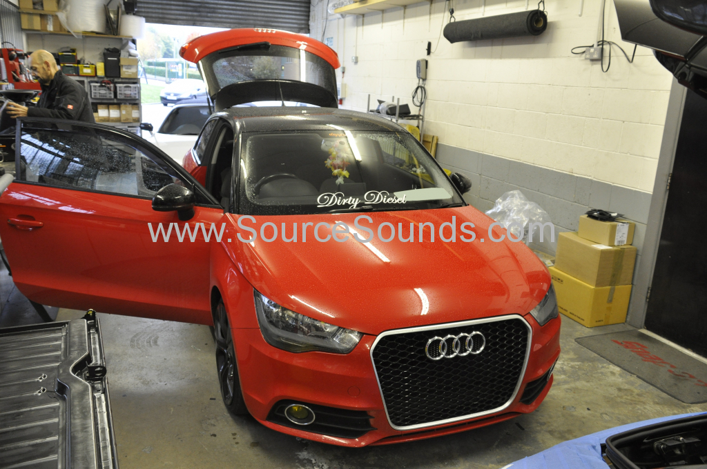 Audi A1 2011 sound proof upgrade 001