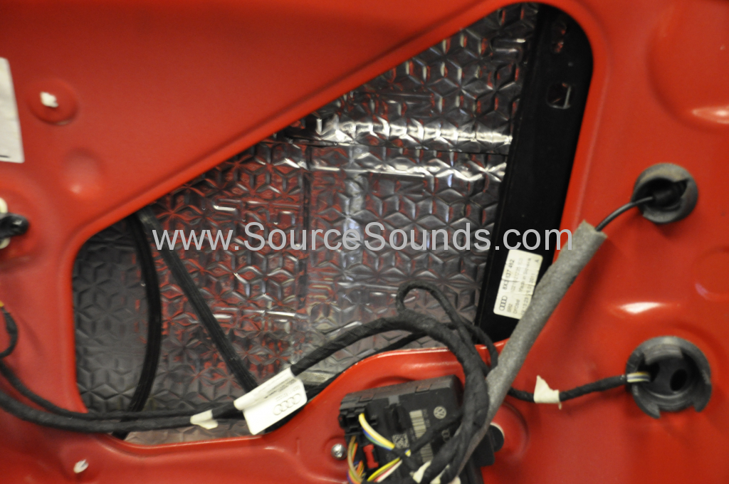 Audi A1 2011 sound proof upgrade 004