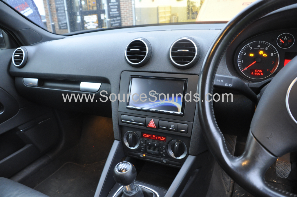 Audi A3 2004 screen upgrade 003