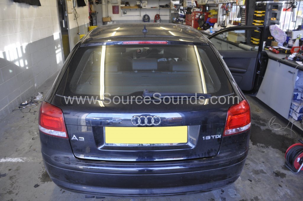 Audi A3 2007 audio upgrade 002
