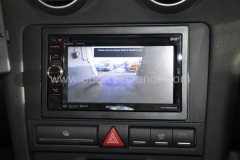 Audi A3 2007 reverse camera upgrade 004