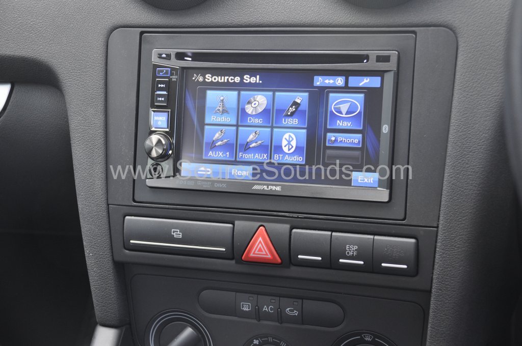 Audi A3 2007 screen upgrade 005