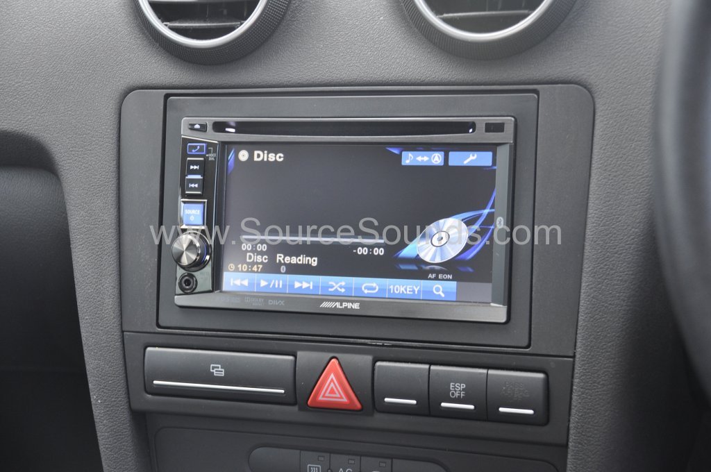 Audi A3 2007 screen upgrade 007