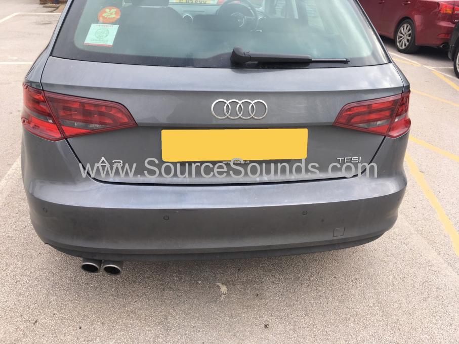 Audi A3 2016 front and rear sensors 004