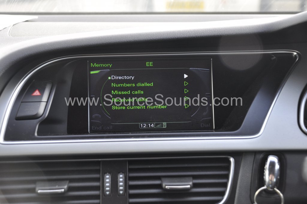 Audi A5 2010 OEM bluetooth upgrade 004a