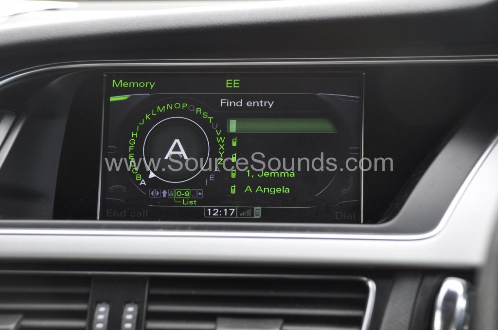 Audi A5 2010 OEM bluetooth upgrade 005