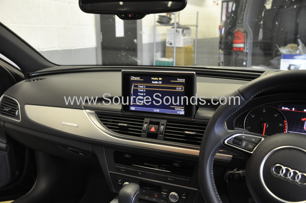 Audi A6 2015 audio upgrade 014