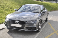 Audi A7 2015 GPS and laser upgrade 001