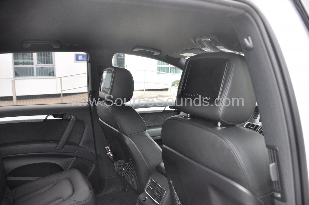 Audi Q7 2014 Rosen headrest upgrade 003