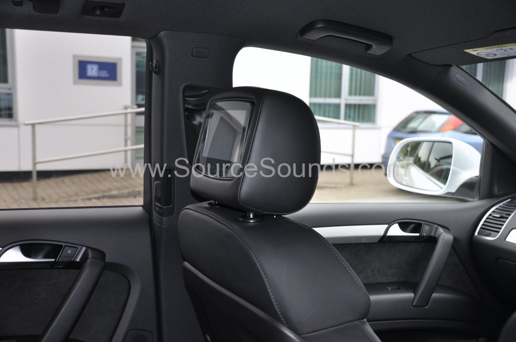 Audi Q7 2014 Rosen headrest upgrade 004