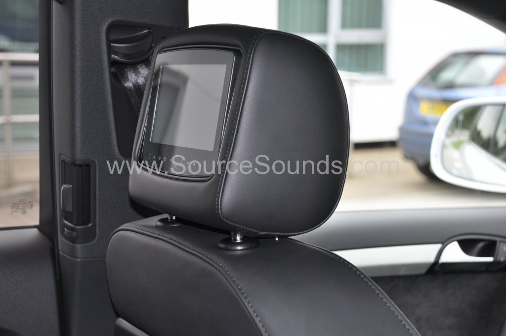 Audi Q7 2014 Rosen headrest upgrade 005