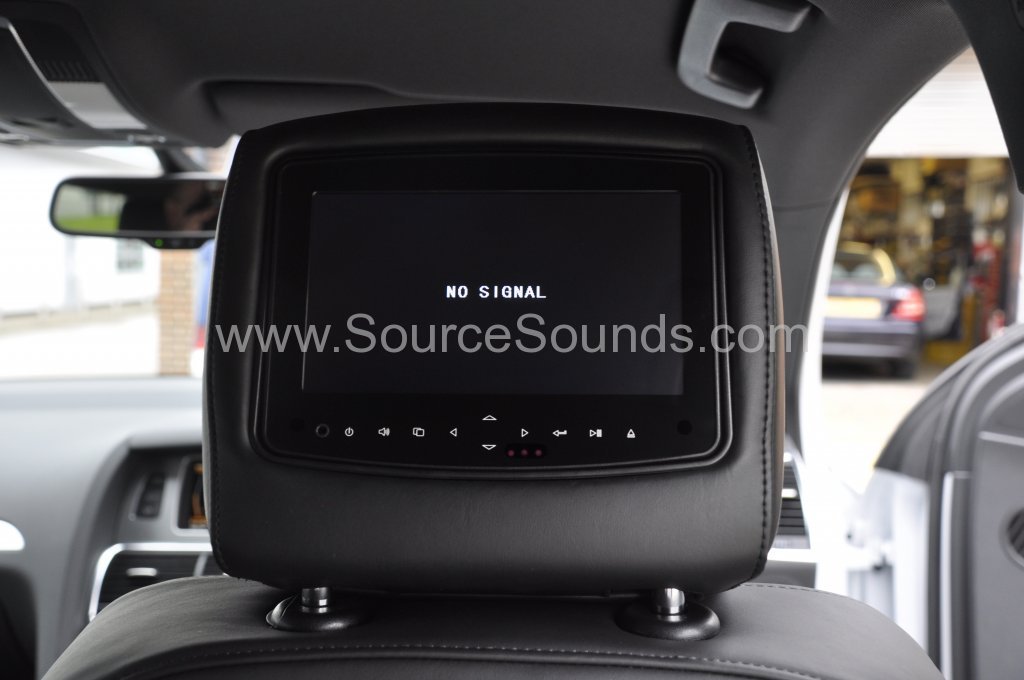 Audi Q7 2014 Rosen headrest upgrade 007