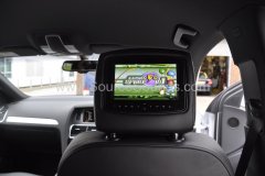 Audi Q7 2014 Rosen headrest upgrade 009