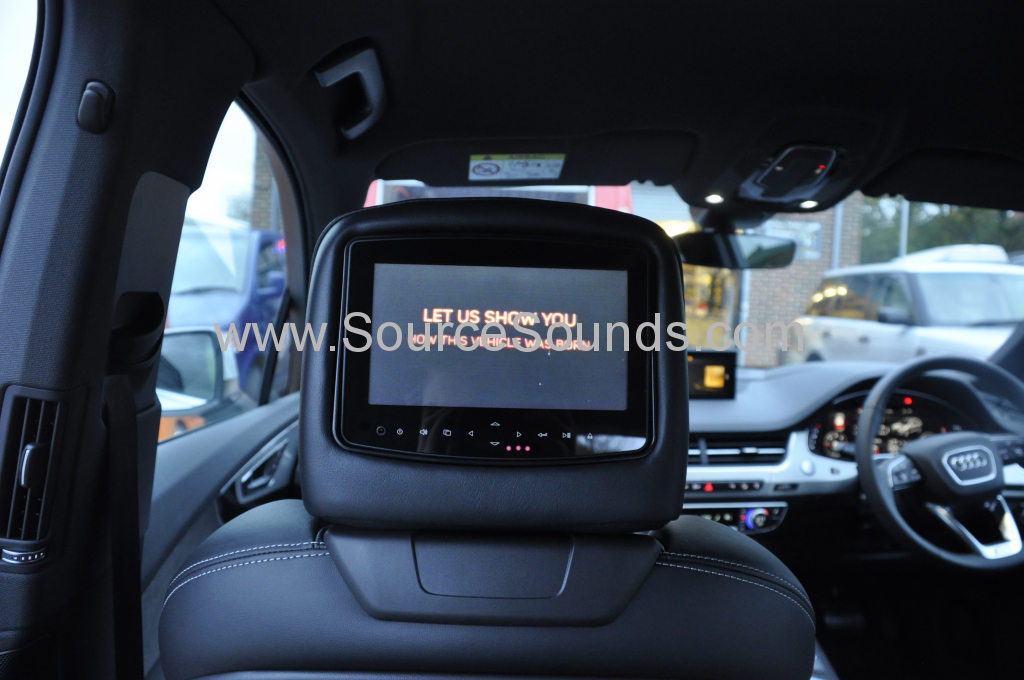 Audi Q7 2015 rear entertainment Rosen 005