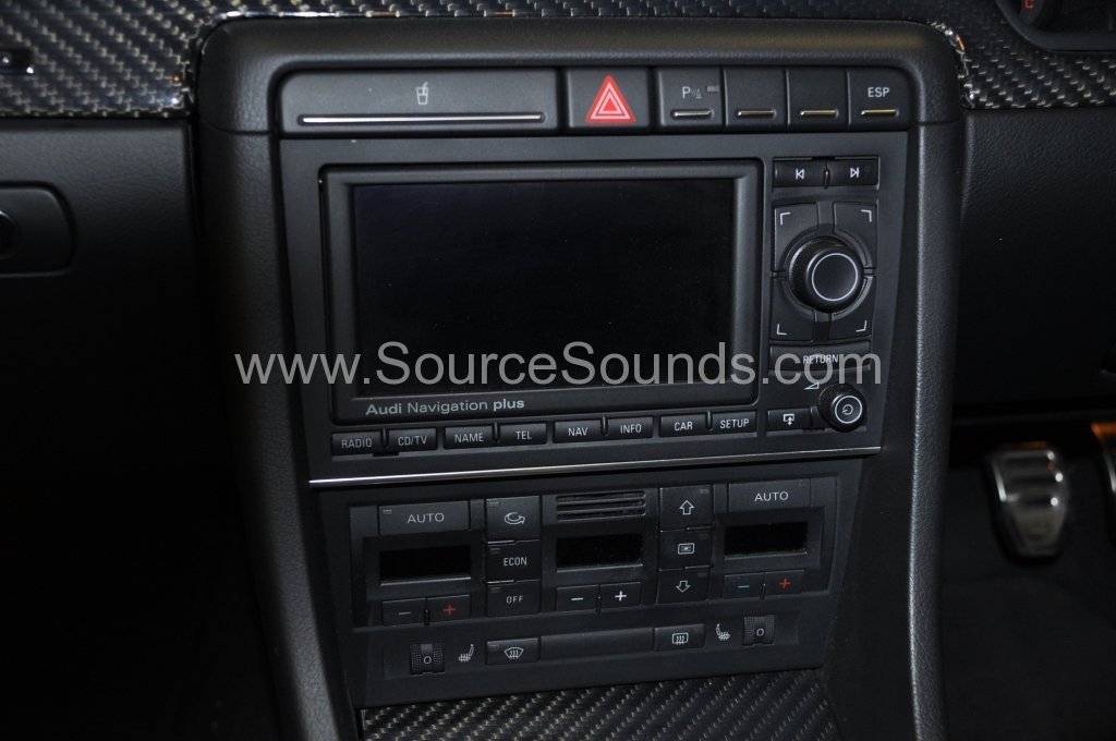 Audi RS4 2006 navigation upgrade 003