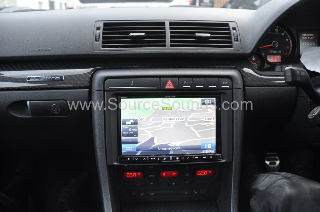 Audi RS4 2006 navigation upgrade 007