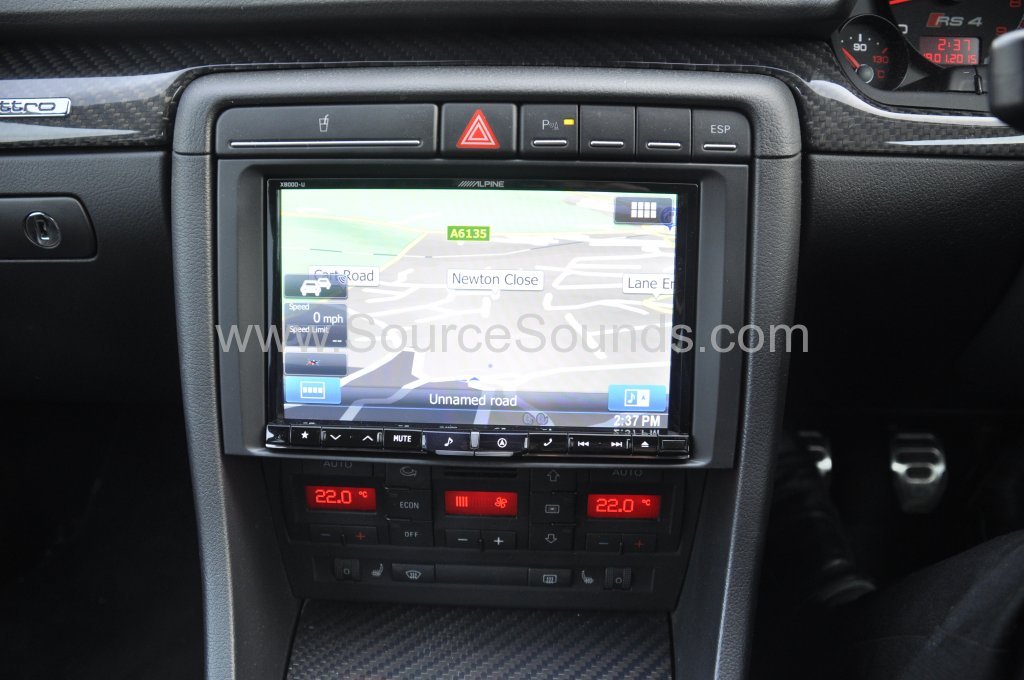 Audi RS4 2006 navigation upgrade 009