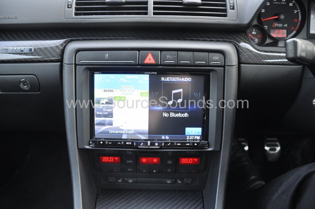 Audi RS4 2006 navigation upgrade 011