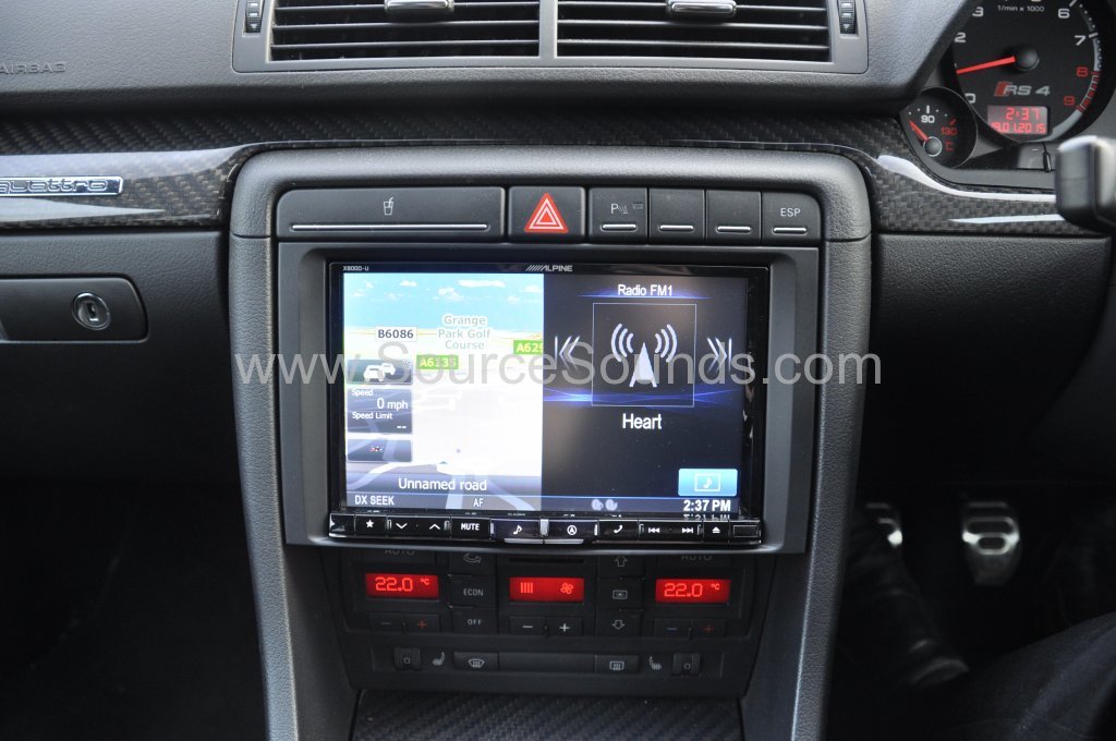 Audi RS4 2006 navigation upgrade 012