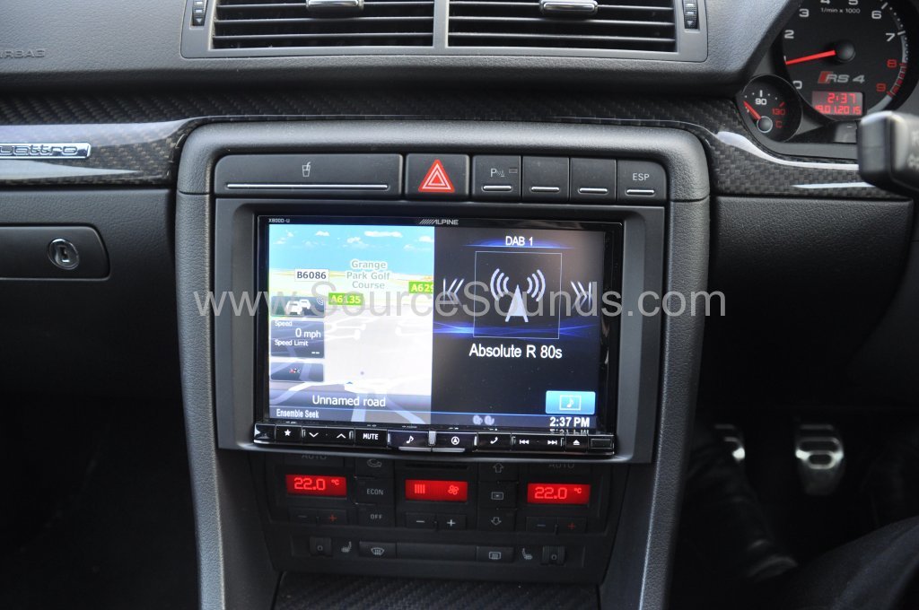 Audi RS4 2006 navigation upgrade 013