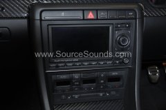 Audi RS4 2006 reverse camera upgrade 003