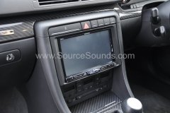 Audi RS4 2006 reverse camera upgrade 006