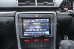 Audi RS4 2006 reverse camera upgrade 007
