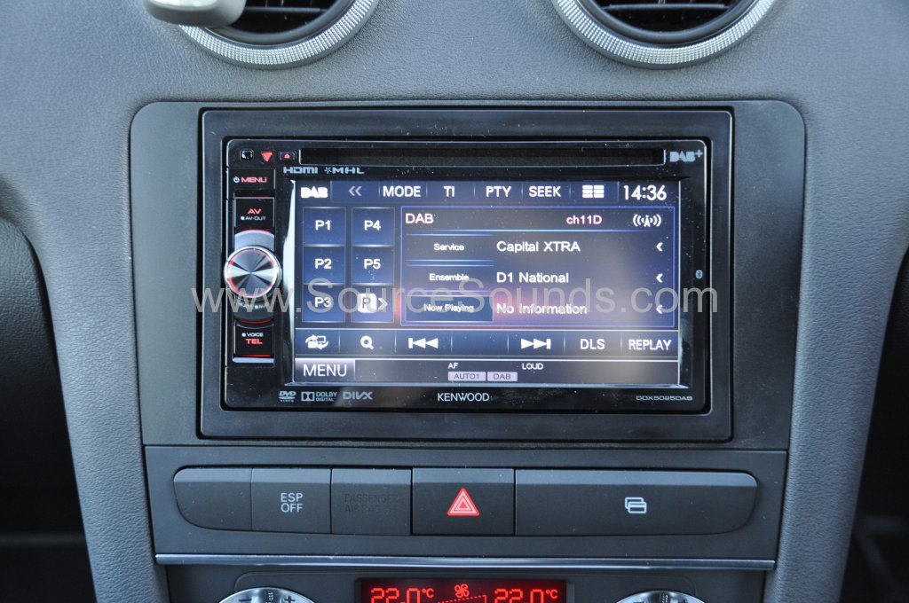 Audi S3 2008 DAB upgrade 005