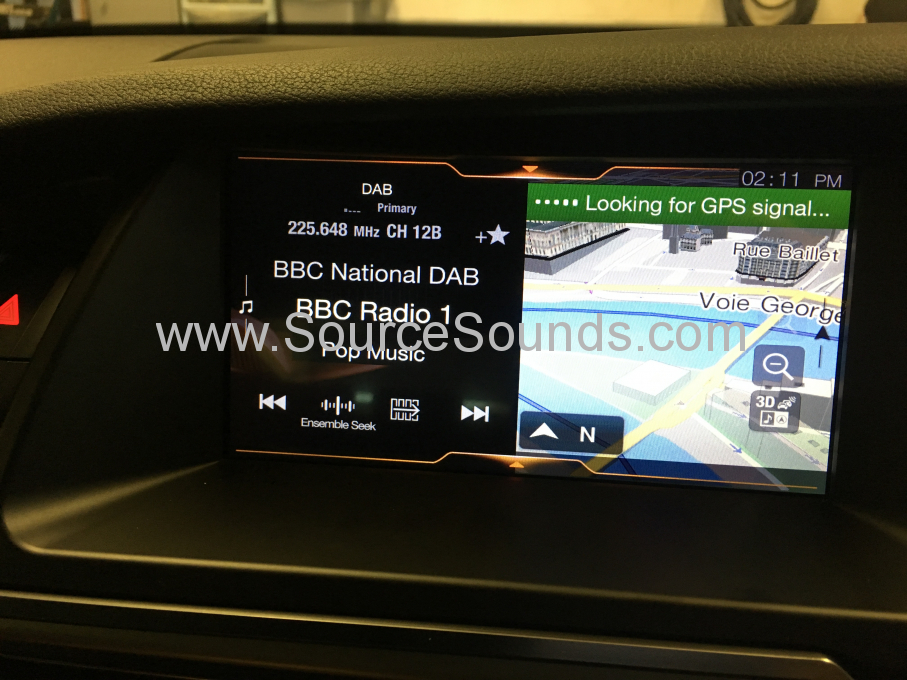 Audi S4 2009 alpine navigation upgrade 006