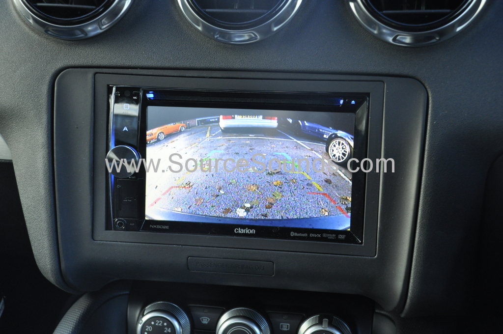 Audi TT 2011 reverse camera upgrade 003