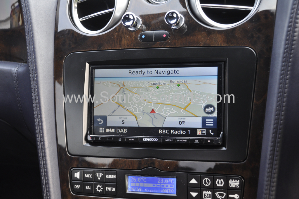 Bentley GT 2004 navigation upgrade 006