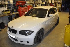 BMW 1 Series 2010 audio upgrade 001