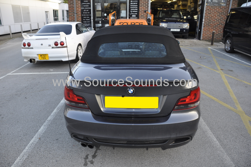 BMW 1 Series 2008 reverse camera upgrade 002