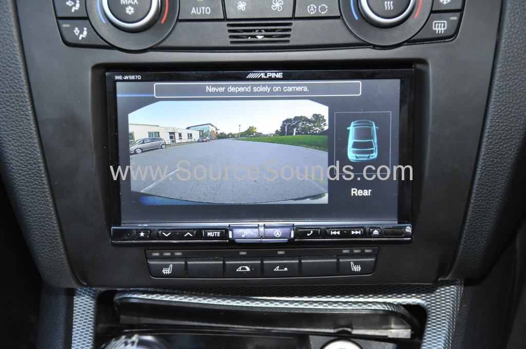 BMW 1 Series 2008 reverse camera upgrade 008