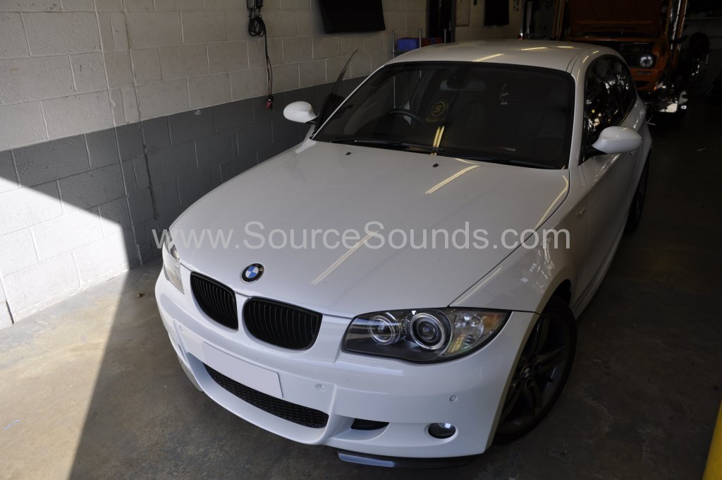 BMW 1 Series 2009 audio upgrade 001