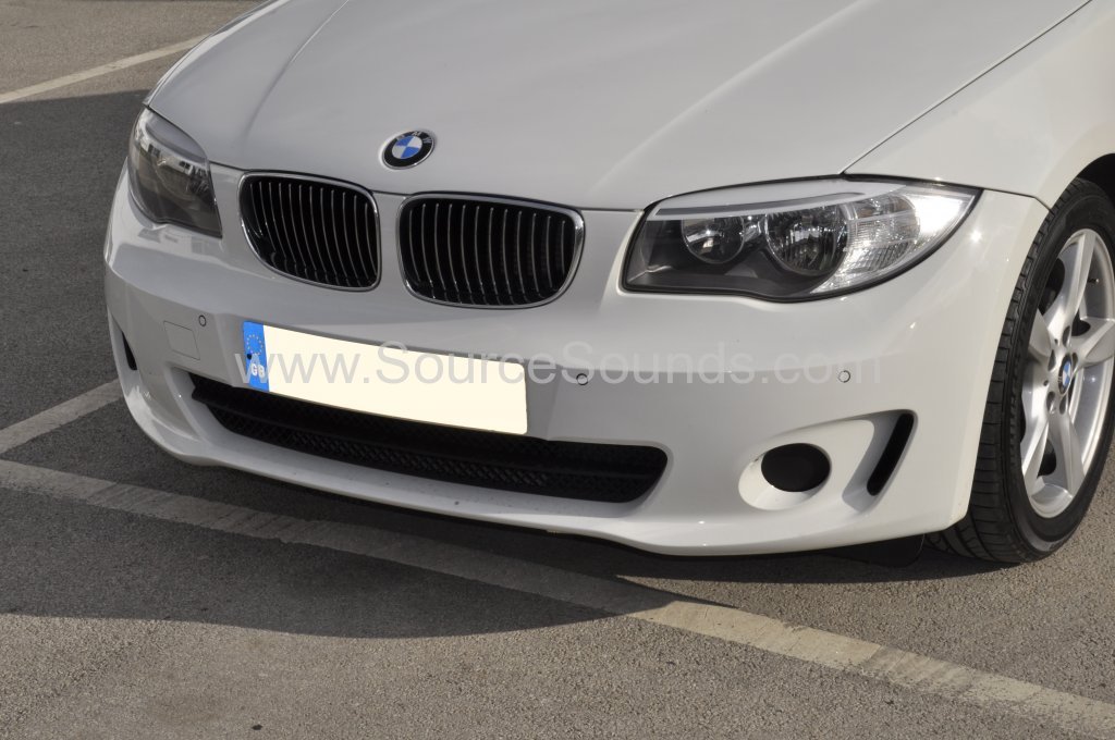 BMW 1 Series front rear parking sensor upgrade 002