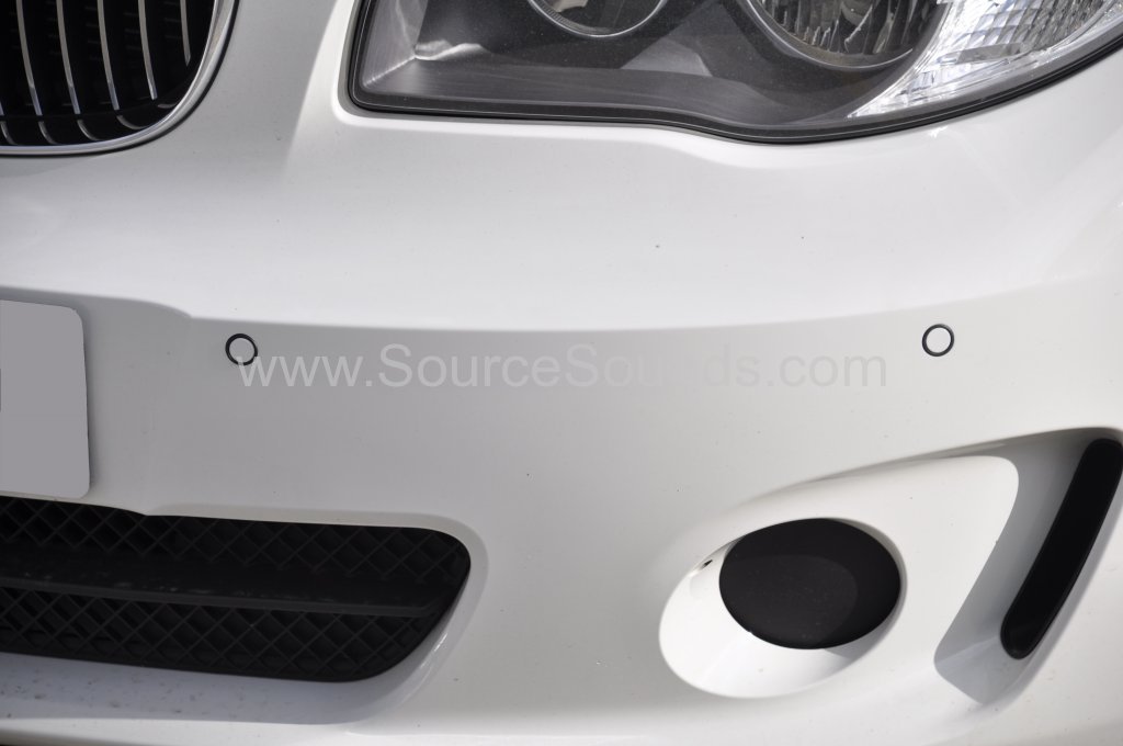 BMW 1 Series front rear parking sensor upgrade 006