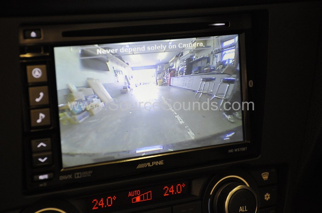 BMW 3 Series Cabriolet 2012 reverse camera upgrade 005