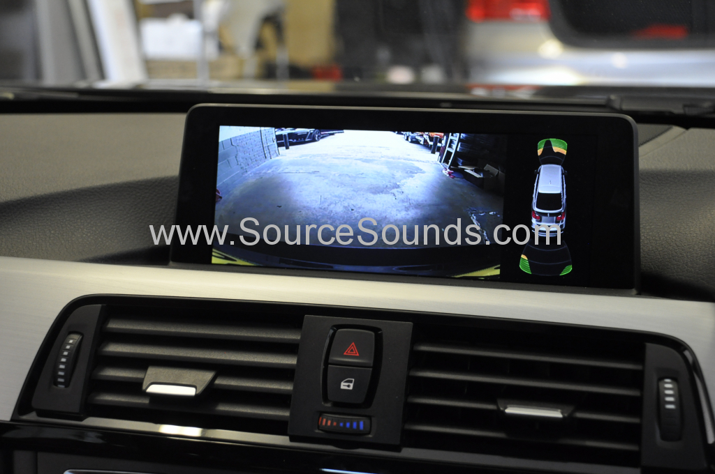 BMW 3 Series 2014 reverse camera upgrade 007