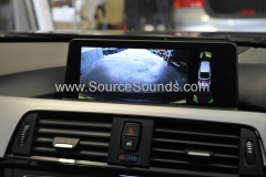 BMW 3 Series 2014 reverse camera upgrade 007