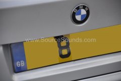 BMW 5 Series 2000 reverse camera upgrade 009