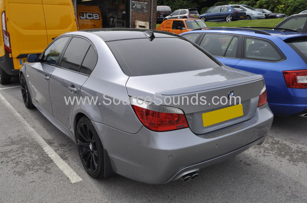 BMW 5 Series 2005 audio upgrade 002