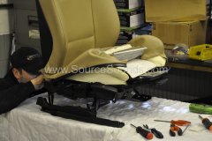 BMW X3 heated seat upgrade 003