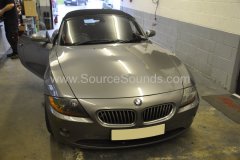 BMW Z4 2004 reverse camera upgrade 001
