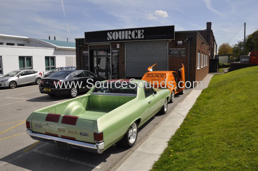 Chevrolet El Camino 1972 audio upgrade 002