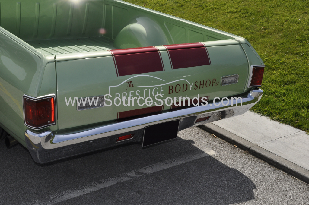 Chevrolet El Camino 1972 audio upgrade 003
