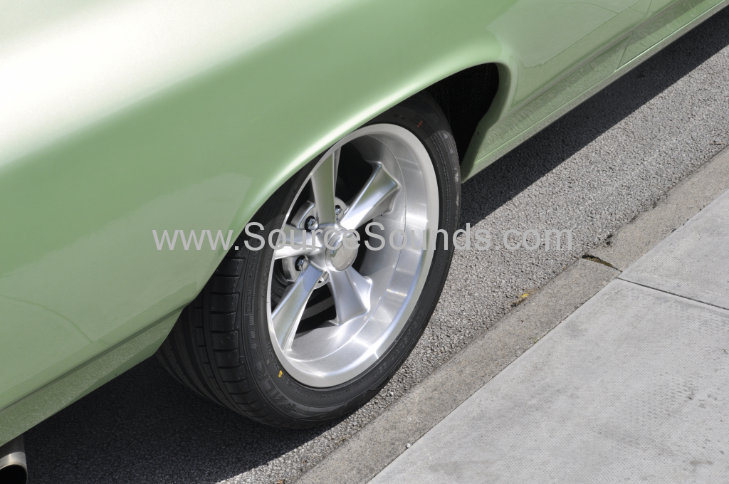 Chevrolet El Camino 1972 audio upgrade 004