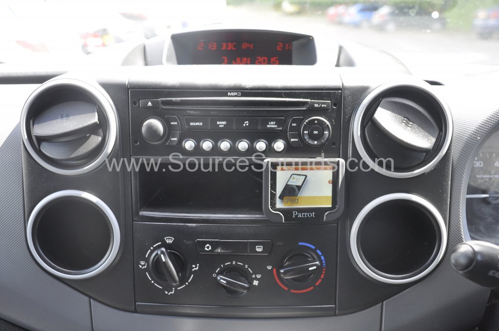 Citroen Berlingo 2009 mki9200v3 bluetooth upgrade 005