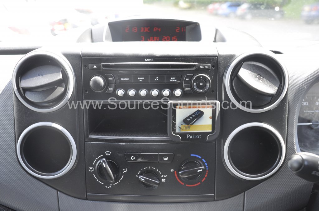 Citroen Berlingo 2009 mki9200v3 bluetooth upgrade 006