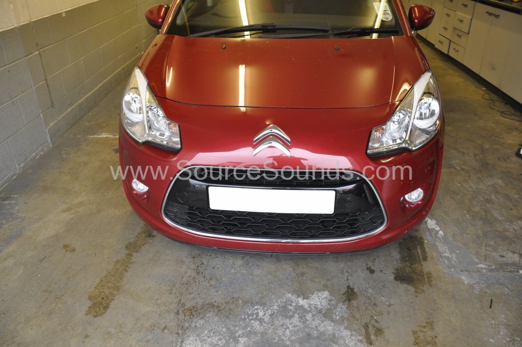 Citroen C3 2010 rear sensor upgrade 002